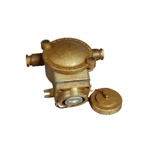 dCZH202-3 Brass Ex de IIC T6 250V/16A Explosion-proof Socket