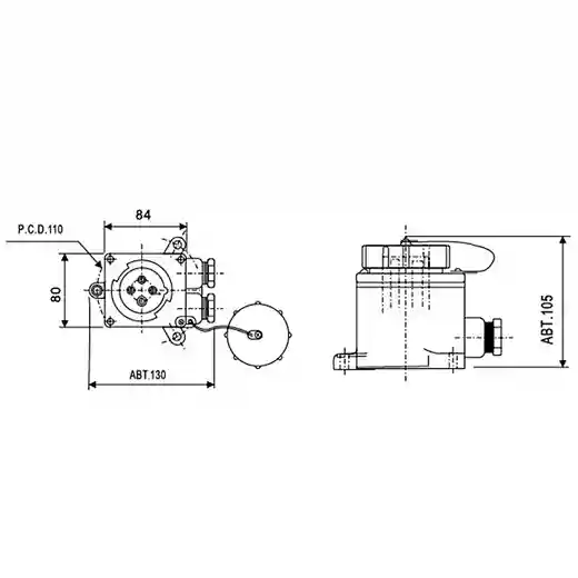792763 IEC Marine Watertight Plug