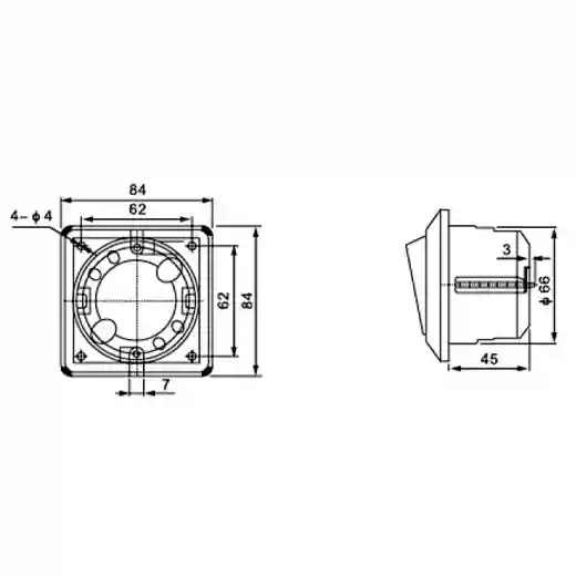 HE-2N-2 Marine Cabin Switch 250V/16A