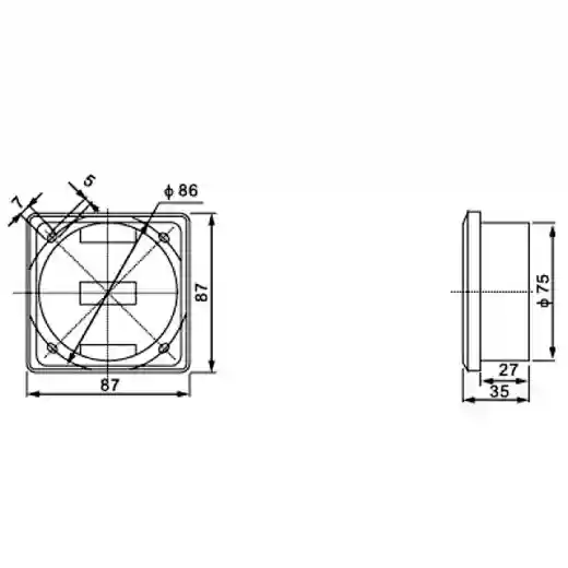 HE-2N-1(M) Marine Cabin Switch 250V/16A