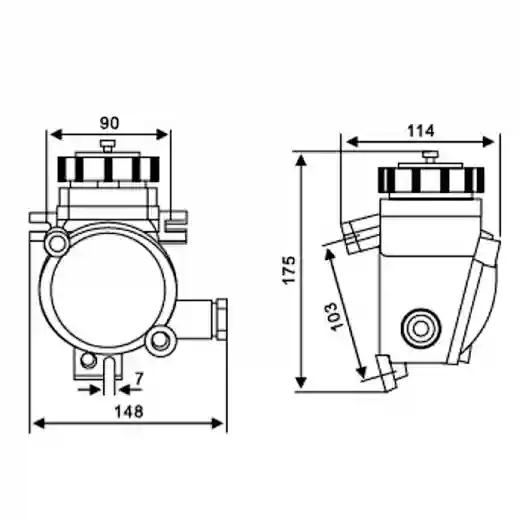 dCZH202-2 Brass Ex de IIC T6 250V/16A Explosion-proof Socket