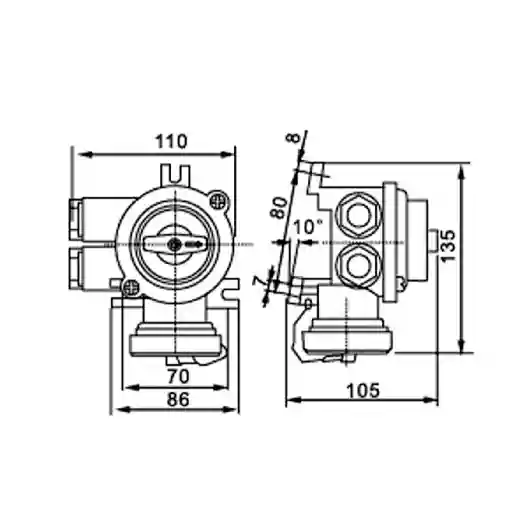 CZKS209 10A Marine Nylon Socket With Switch