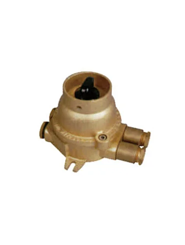 dCHH202-2 Brass Ex de IIC T6 Explosion-proof Power Switch