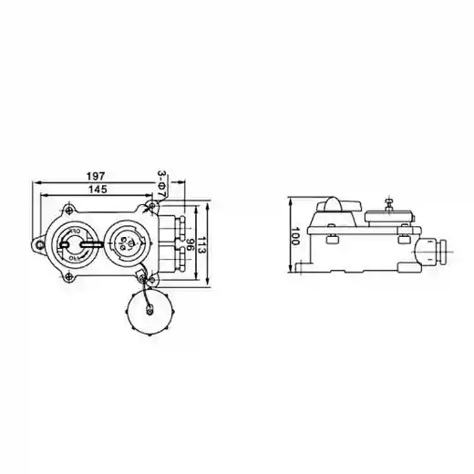 792776 IEC Marine Watertight Plug