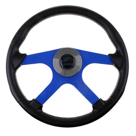 PU Foam Cover Boat Steering Wheels 3 Spoke 3/4" Tapered Shaft For Yacht BZFX-A10