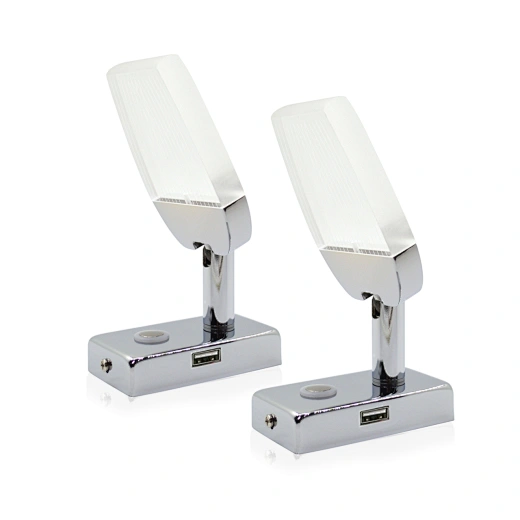 Touch Dimming Yacht Led Reading Light With USB Charger RL06