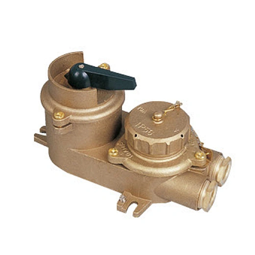 CZKLS-D Marine Brass Interlock Switch Socket