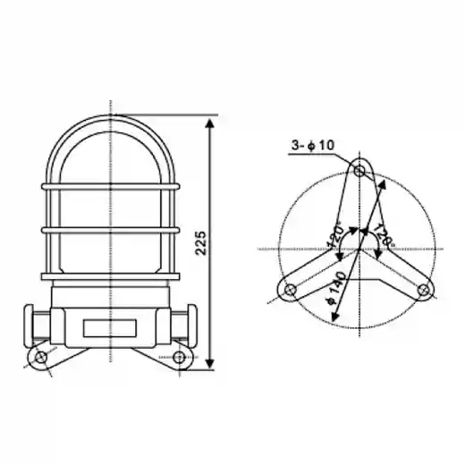 WB-2A Marine Wall Light