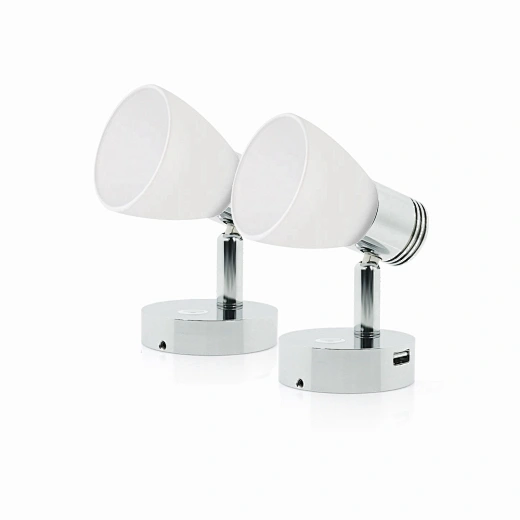 Touch Dimming Yacht Led Reading Light With USB Charger RL03