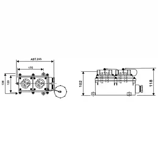 792766 IEC Marine Watertight Plug