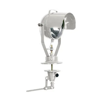 TG16A Steel Marine Spotlight With Lifter G6.35 12-24V 100W