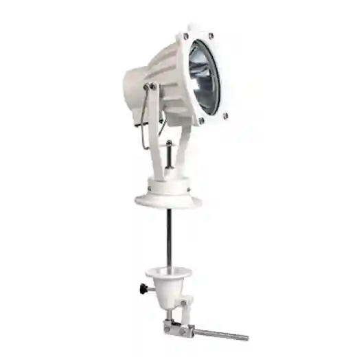 TG9 Aluminum Marine Spotlight With Lifter G6.35 12-24V 100-200W