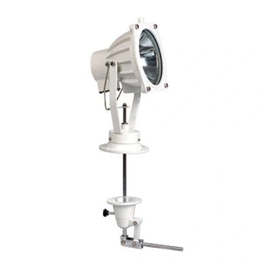 TG9 Aluminum Marine Spotlight With Lifter G6.35 12-24V 100-200W