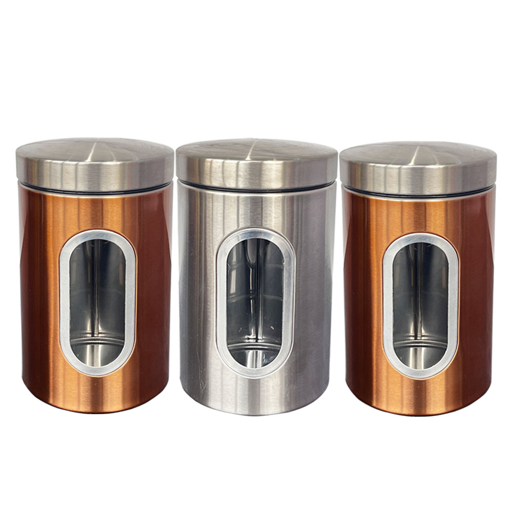 Stainless Steel Canisters Set Wholesale JASION HOUSEWARE   Eadffbecb9813613717dbcfcf7d76ba3 