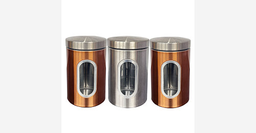 Stainless Steel Canisters Set Wholesale – JASION HOUSEWARE