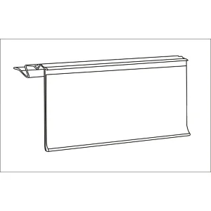 Supermarket extruded label shelf price tag holder - Ningbo Tianjie