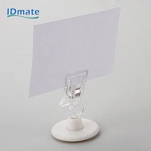 Adhesive Pop Sign Holder Clips Ningbo Tianjie