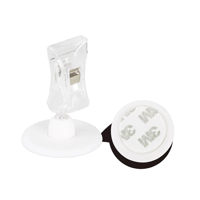 Adhesive Plastic Pop Sign Holder Clips For Promotion Ningbo Tianjie