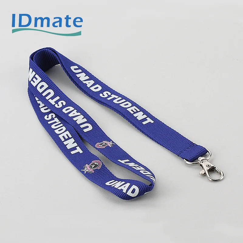 Customized silk screen printing lanyard