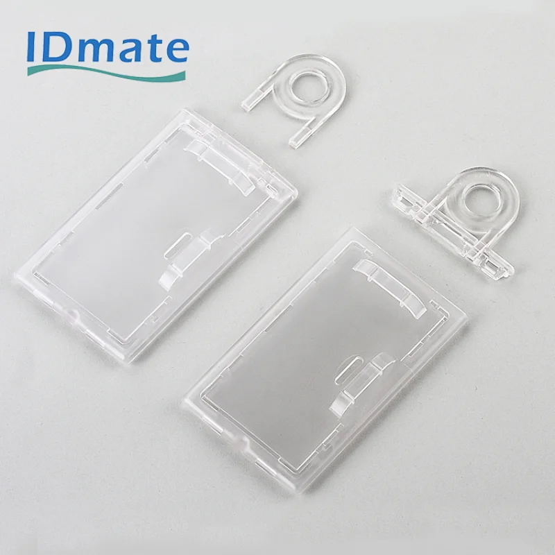 Wholesale hard plastic id card holder