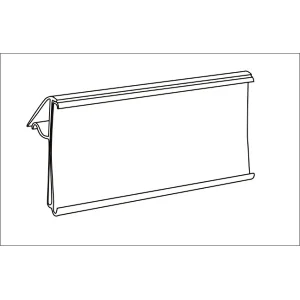 Economical durable hanging data strips