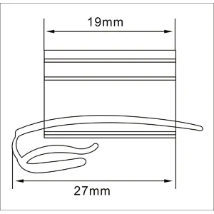 Bridge style sign holder