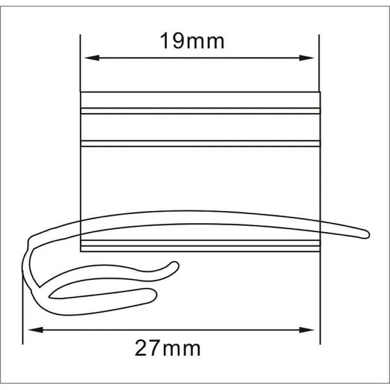 Bridge style sign holder