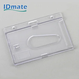 AS Plastic Standard Visible Name Enclosed Tag Holders