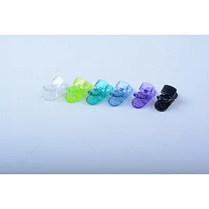 Economical Jelly Color Churchill Crocodile Clip For Pharmaceutical Mask