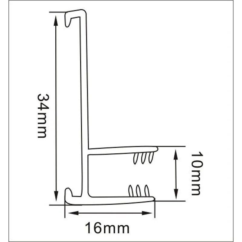 PVC sign holder 20006