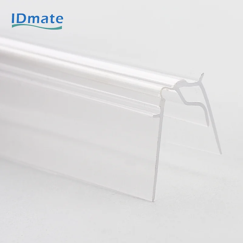 Customized supermarket pvc extrusion data strips for shelves