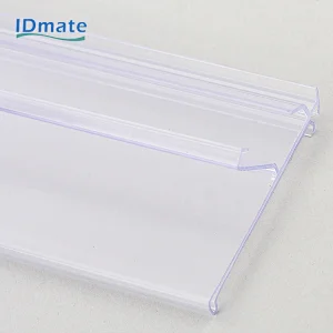 Retail store using data strip PVC price tag label sign holder