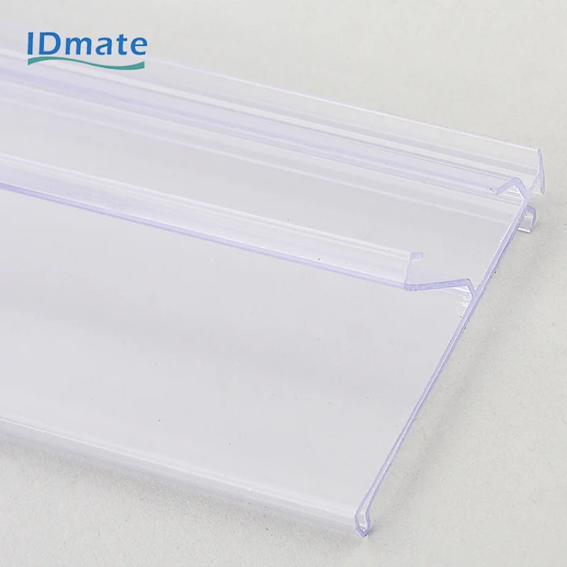 Retail store using data strip PVC price tag label sign holder