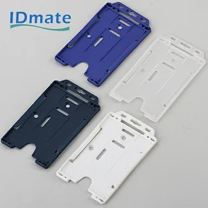 PP material vertical ID badge holder