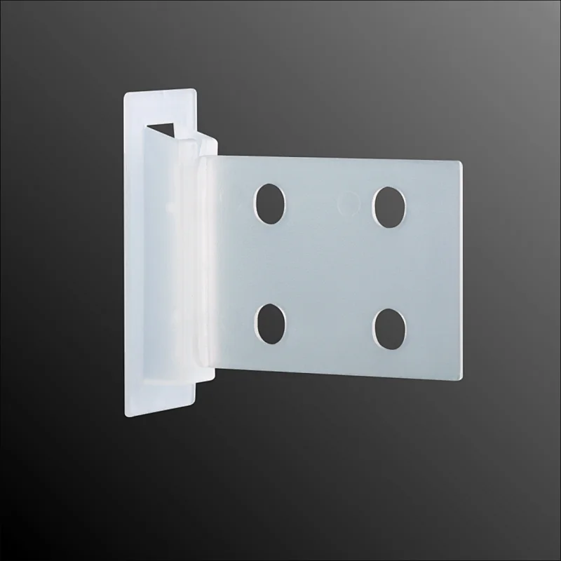plastic corrugated clips with 4 holes