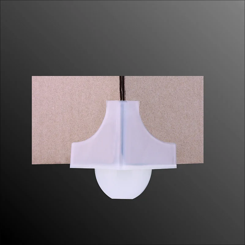 display caster with corner protector and adhesive-3