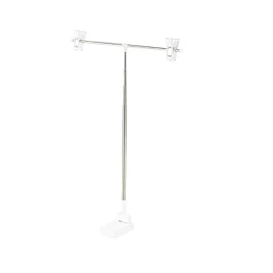 Adjustable Magnet banner holder poster display stand for promotion sign