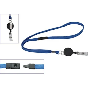 Lanyard of Easily Thermal Conducted Woven Pattern with Safety Breakaway