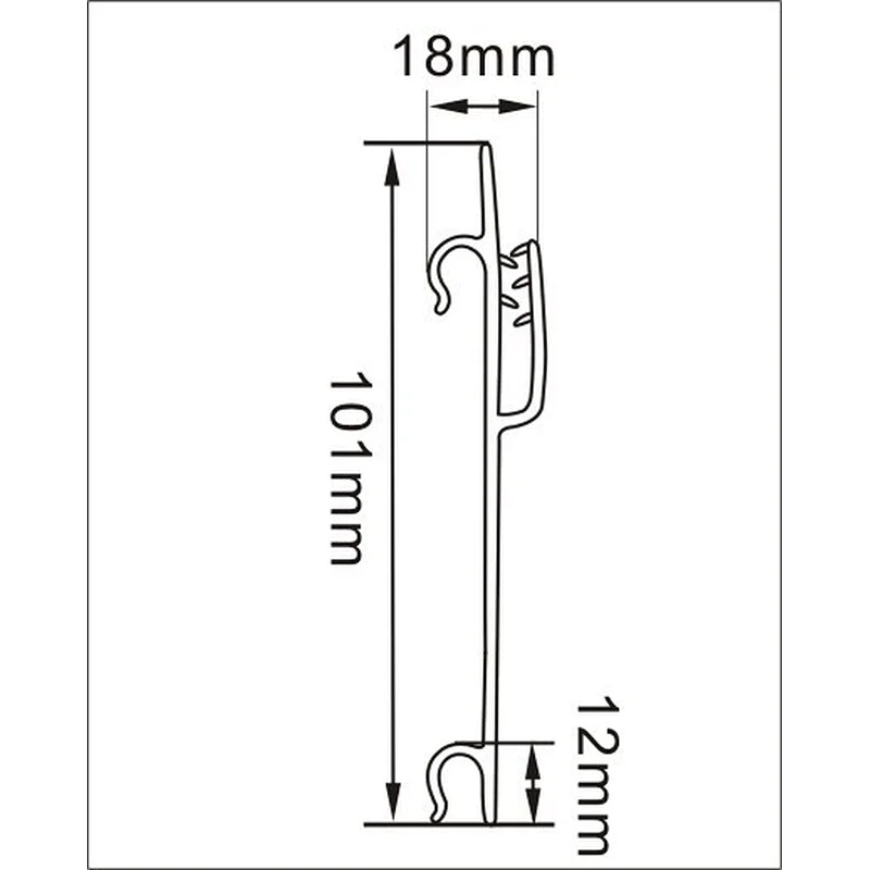 fast grip sign holder for wire grid