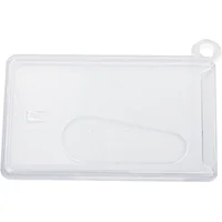 Visible Name Enclosed Tag Holders with Thumb Hole
