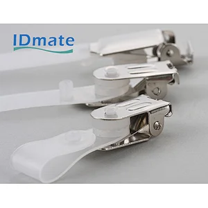 Metal Competitive Attached Versatile Economy Id Card Clip