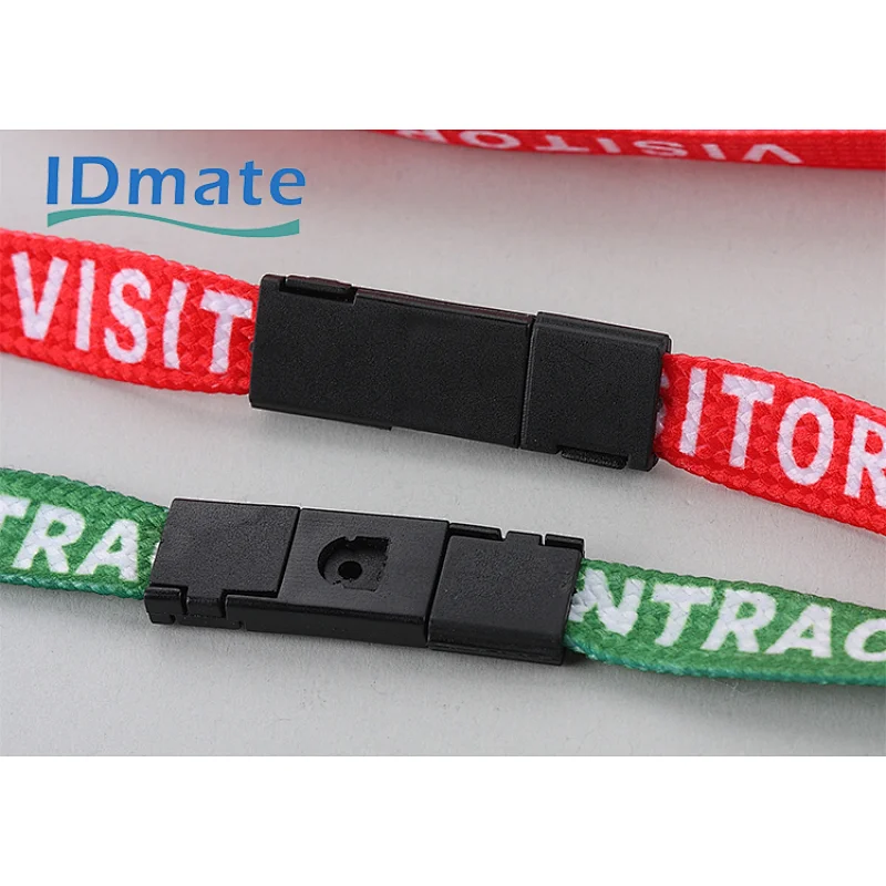 Heat Transfer Printed Lanyard With saftey buckle