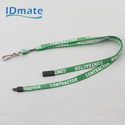 Heat Transfer Printed Lanyard With J Hook