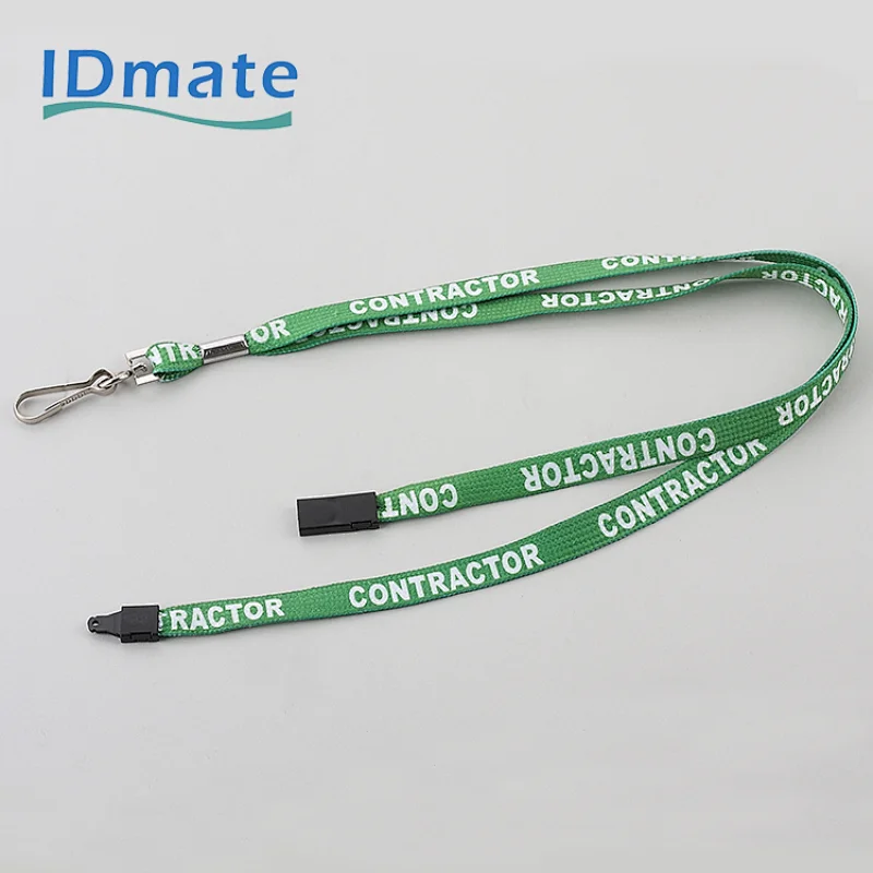Heat Transfer Printed Lanyard With J Hook