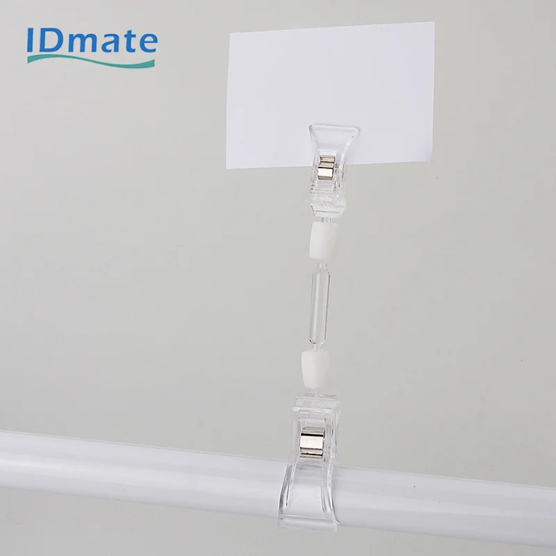 Transparent POP Sign Clip For Advertising Ningbo Tianjie