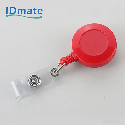 Retractable badge reel