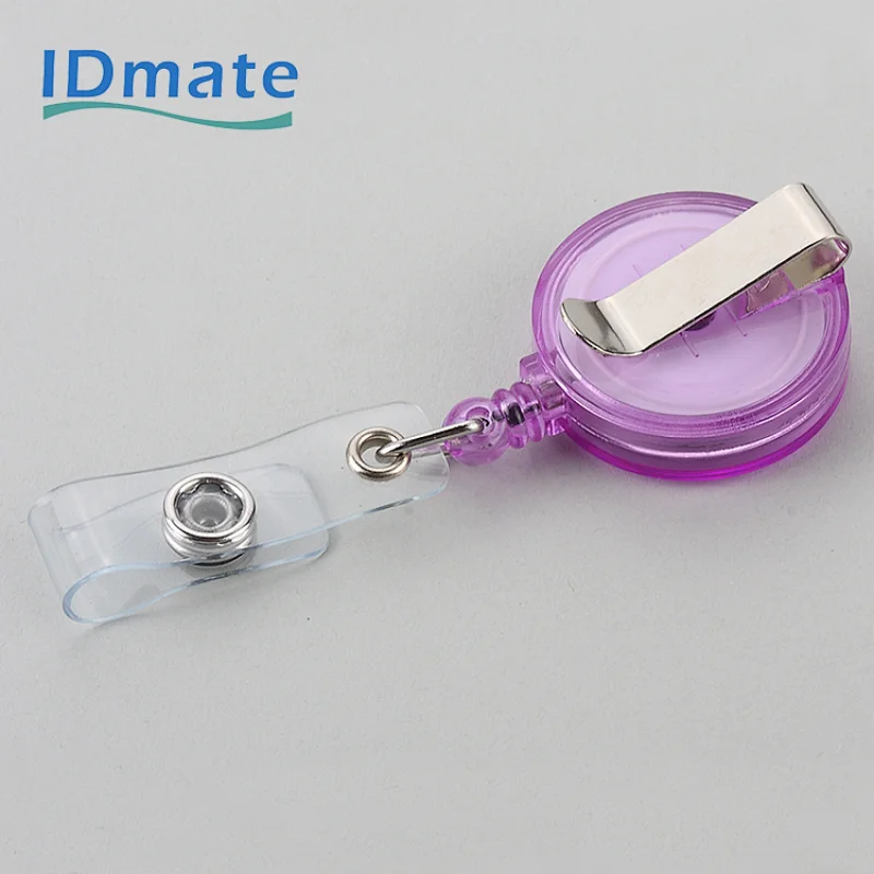 Retractable badge reel