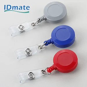 Retractable badge reel