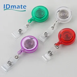 Retractable badge reel