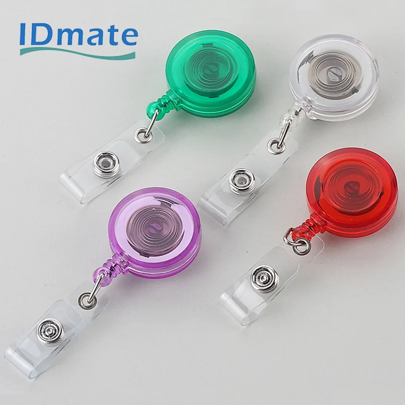 Retractable badge reel